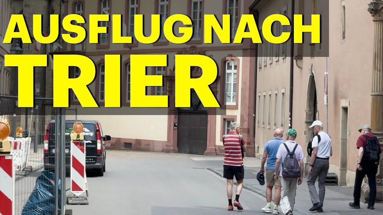 Ein Ausflug nach Trier, die älteste Stadt Deutschlands. Trier, the oldest city in Germany