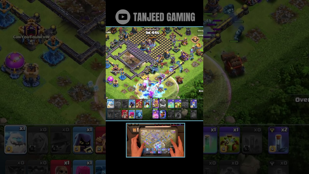 Fireball + Meteor Golem After Nerf Legend League Attack | Clash of Clans