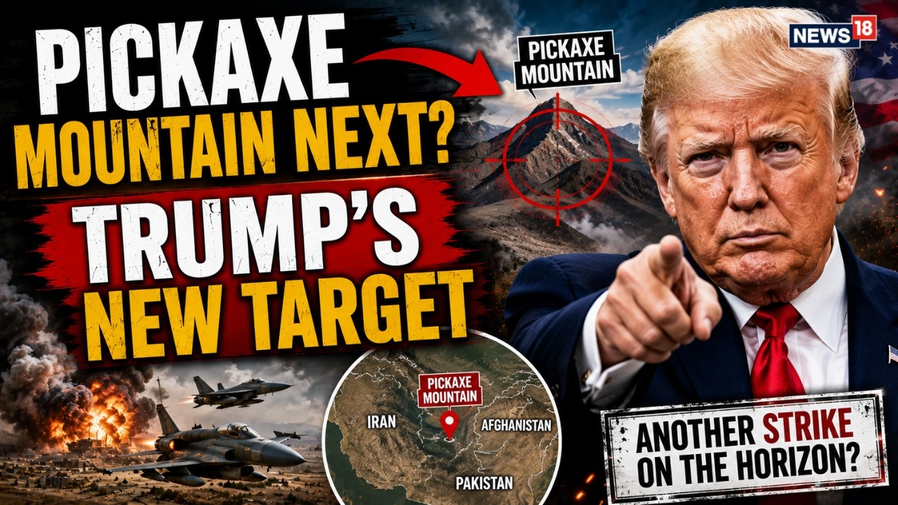 BREAKING NEWS: Trump Says U.S. Will Hit Iran's Pickaxe Mountain 'Very Heavily' | U.S Warning to Iran