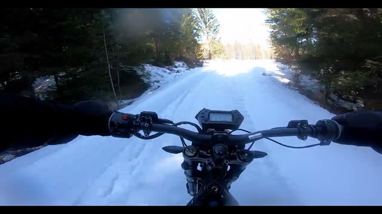 Surron Winter Ride
