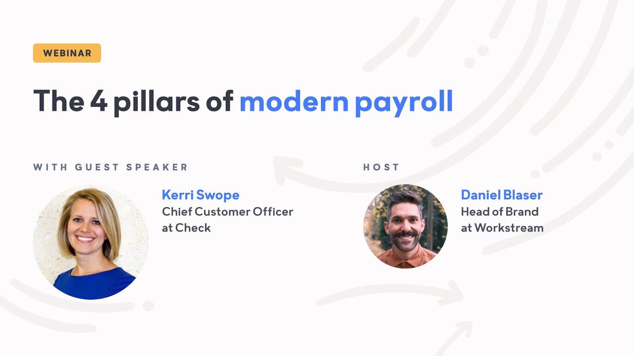 The 4 pillars of modern payroll [free webinar]