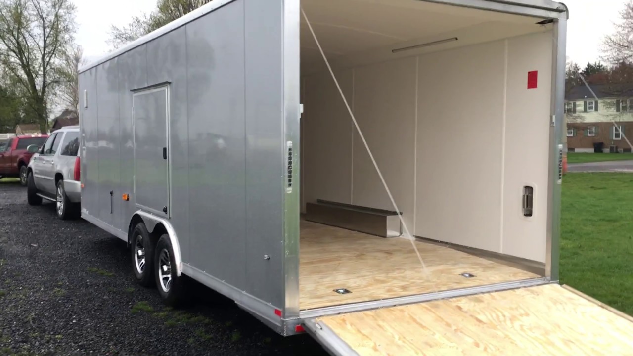 Neo Aluminum Enclosed Car Hauler Trailer