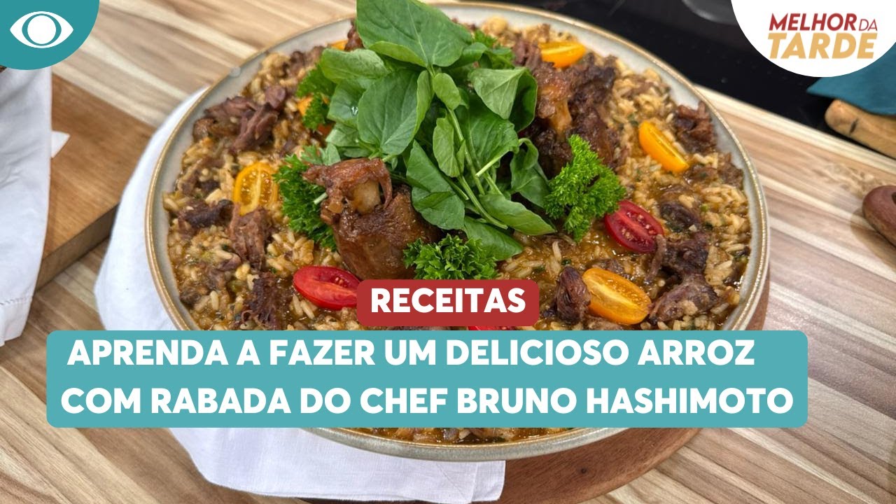 Aprenda a fazer um delicioso arroz com rabada | Melhor da Tarde