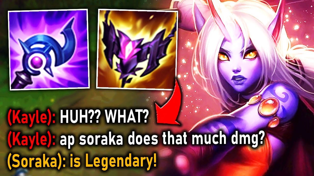 SORAKA, BUT I'M FULL AP AND EMBARRASS THE ENEMY TEAM (PERFECT GAME)