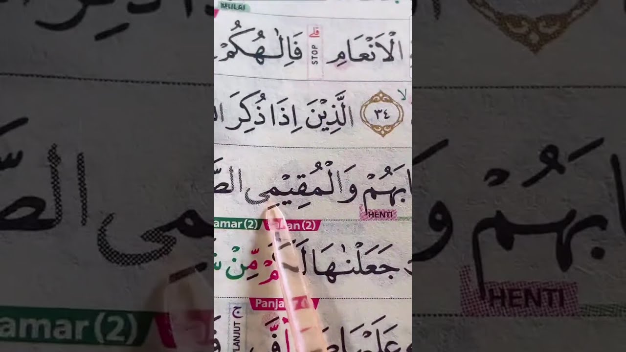 LIVE BELAJAR MENGAJI AL-QUR'AN BARENG DENGAN MERODE TAJWID DAN TAHSIN