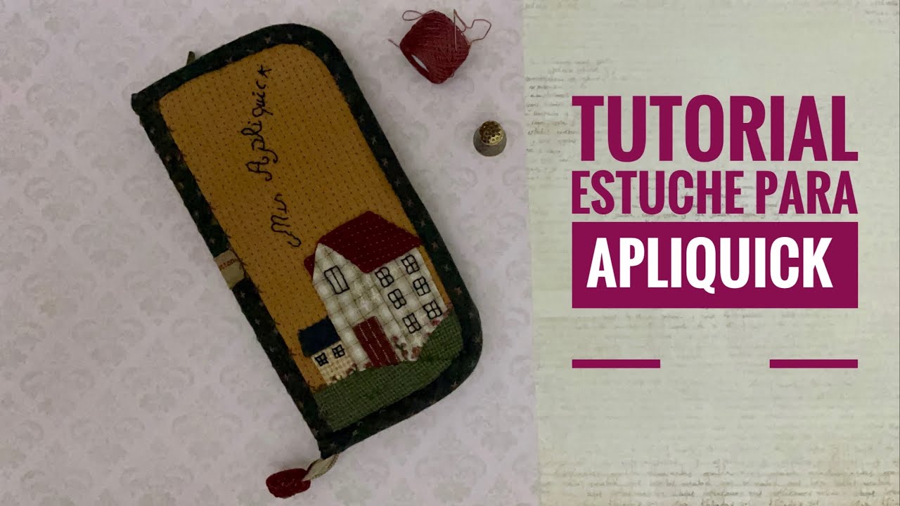Estuche para apliquick 🧵✂️(2021)❤️❤️🧵