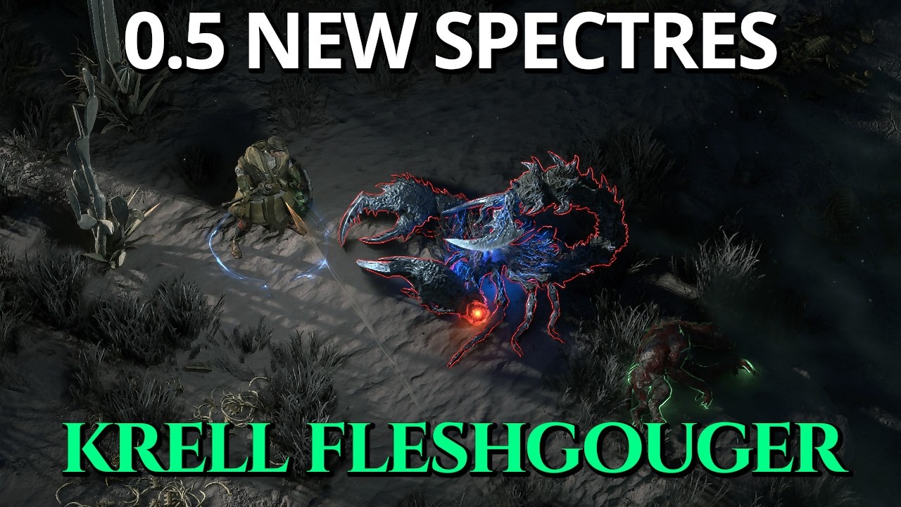 POE2 0.5 NEW Spectre - Krell Fleshgouger in T15 Endgame