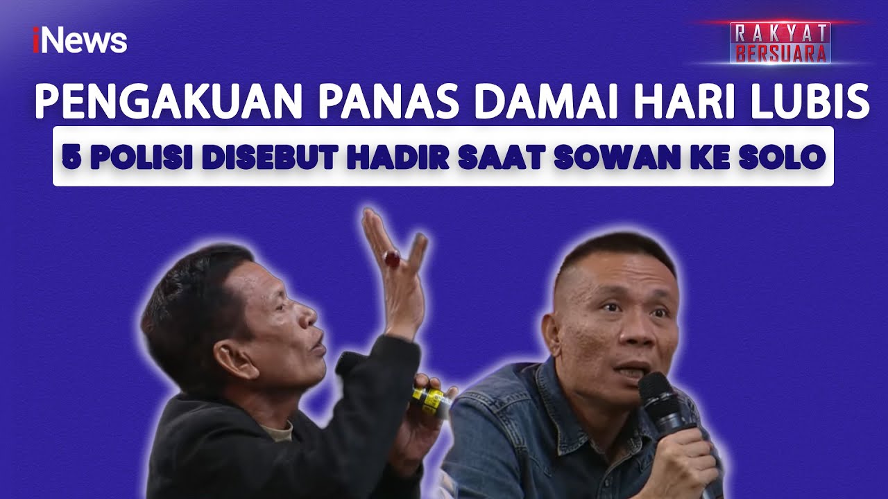 Rismon Sebut Jokowi Punya Pengaruh di Polri, Damai Hari Lubis Ungkap Fakta Lapangan