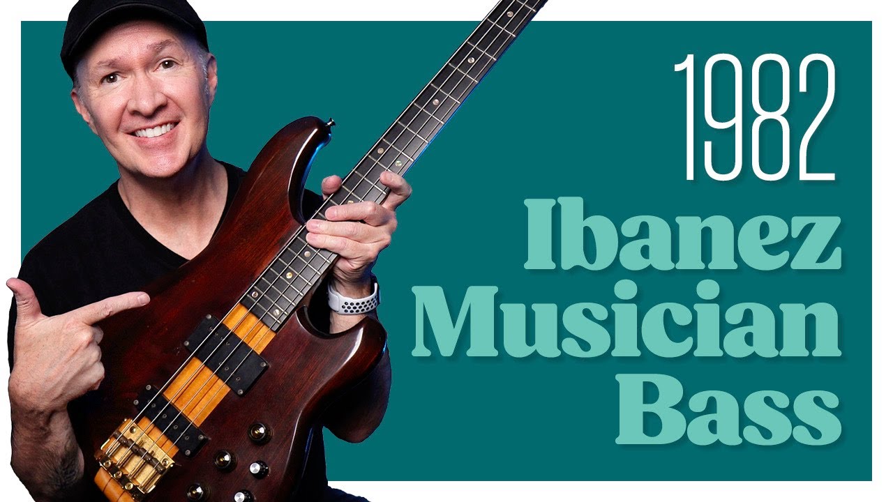 1982 Ibanez Musician Bass Demo and Review