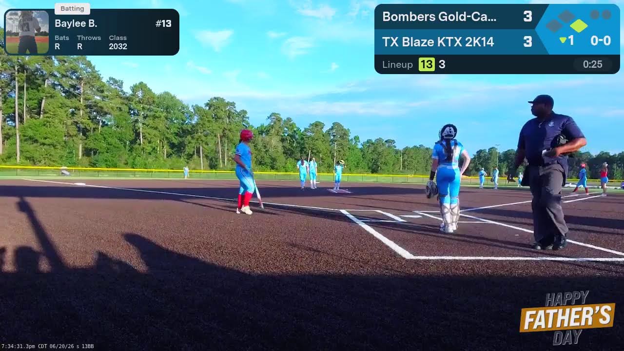 TX Blaze KTX 2K14 vs. Bombers Gold-Carroll (2026.06.20)
