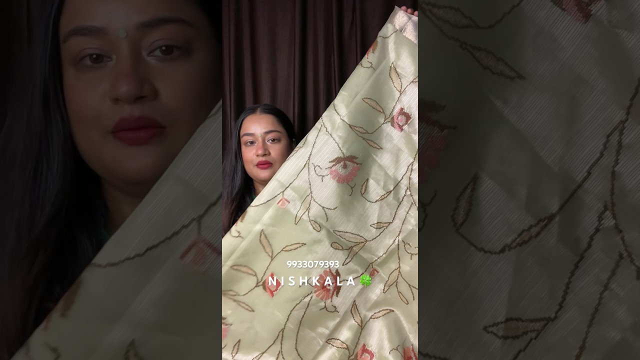 Epically Beautiful Tissue Organza Saree Designs: Unveiling Timeless Elegance!✨ 