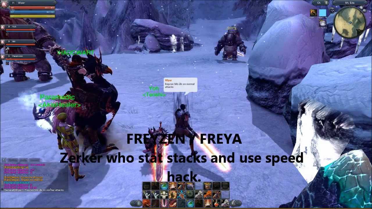 RaiderZ- Tragic Stat stackers and Speed hackers.