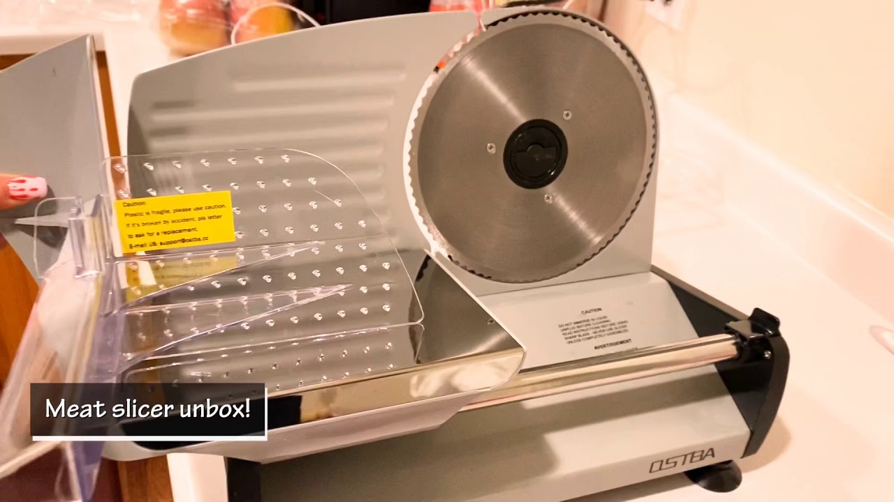 Meat Slicer Unbox! 第一次使用切肉機！