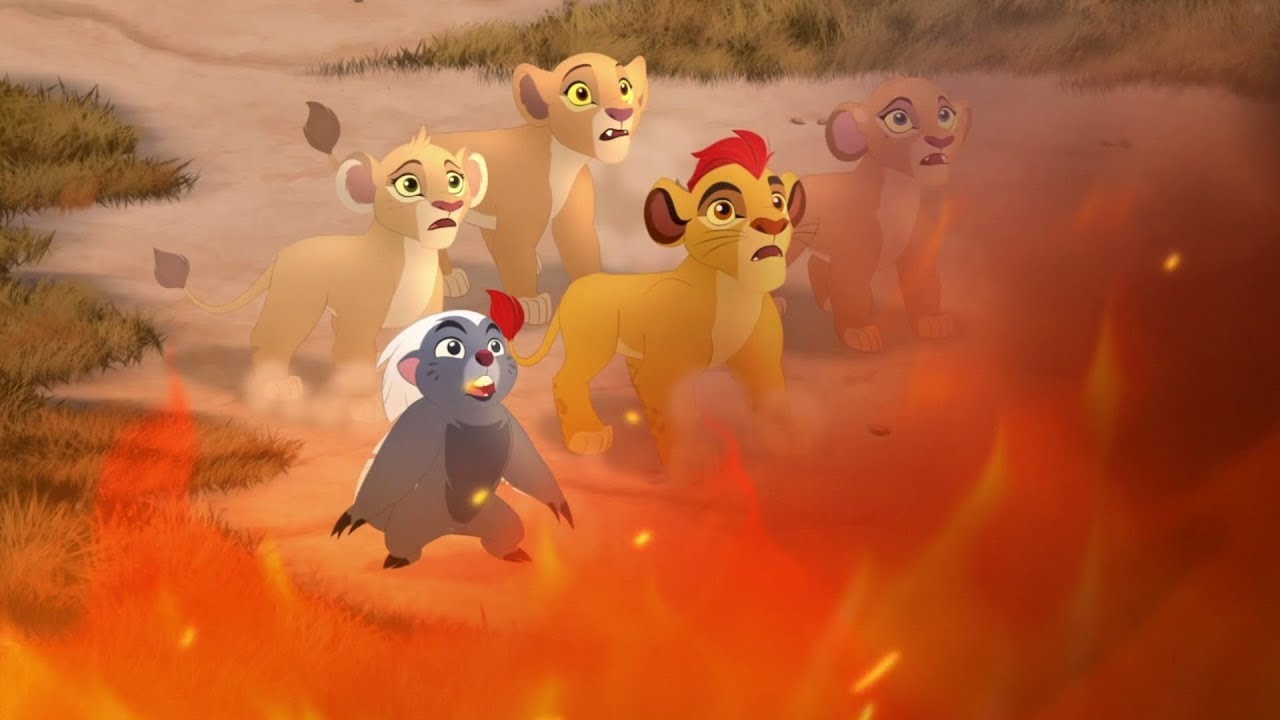 Lion Guard: Scar's Scheme & the Blaze | The Underground Adventure HD Clip