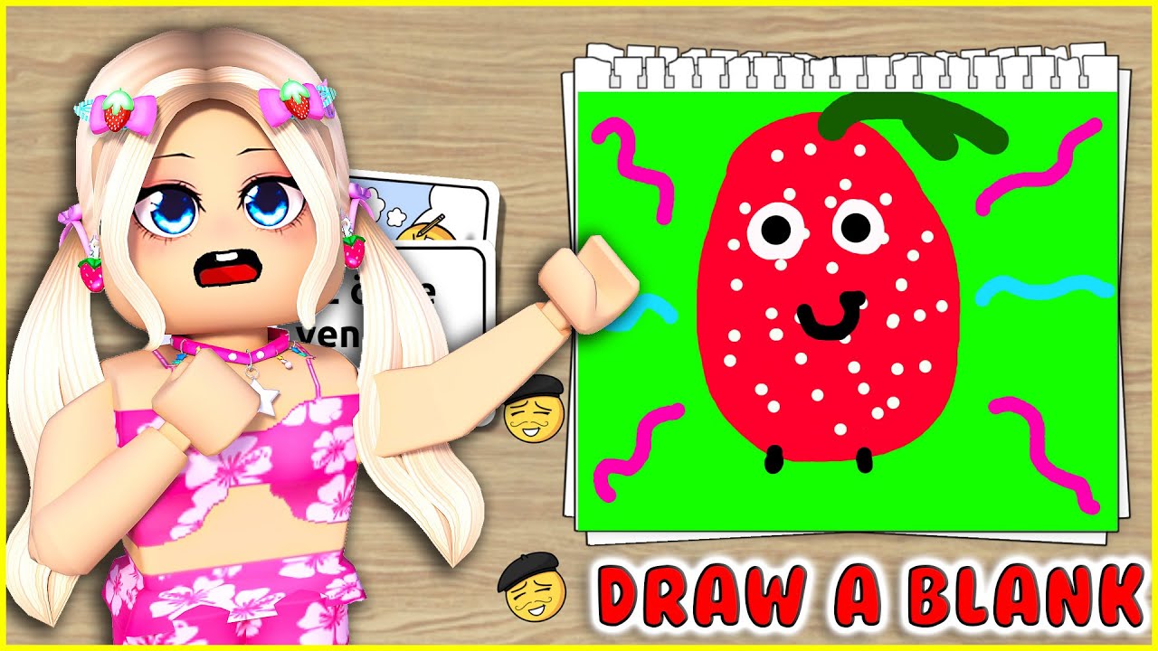 YENİ &Ccedil;İZİM YARIŞMASI 😍 BİR KART SE&Ccedil; VE &Ccedil;İZİM YAP 😍 | ROBLOX Draw a Blank 🎨