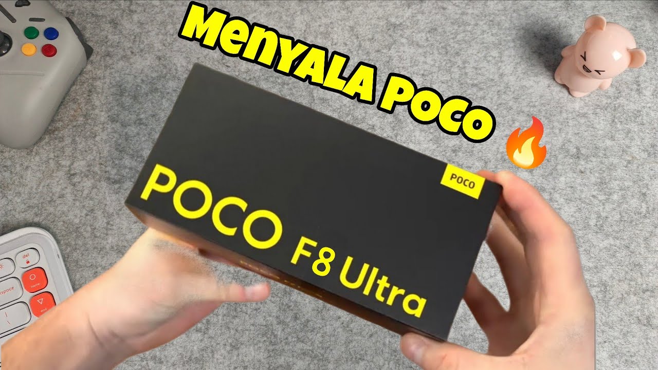 SIAP GEMPUR PASAR!! TIBA TIBA POCO F8 ULTRA - MENYALA POCO🔥