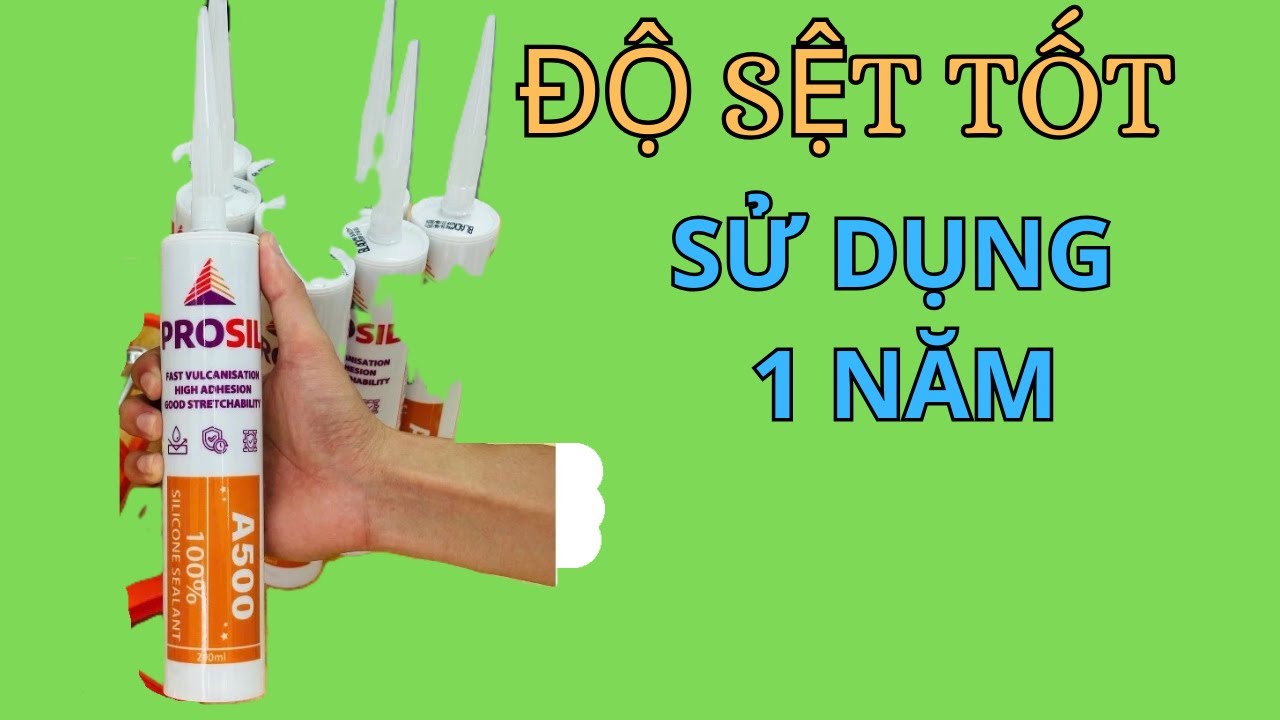 Keo Silicone PROSIL A500 - Giá khoảng 40k/chai - Đã mua và Test ! #prosil #keosilicone #thichlamua