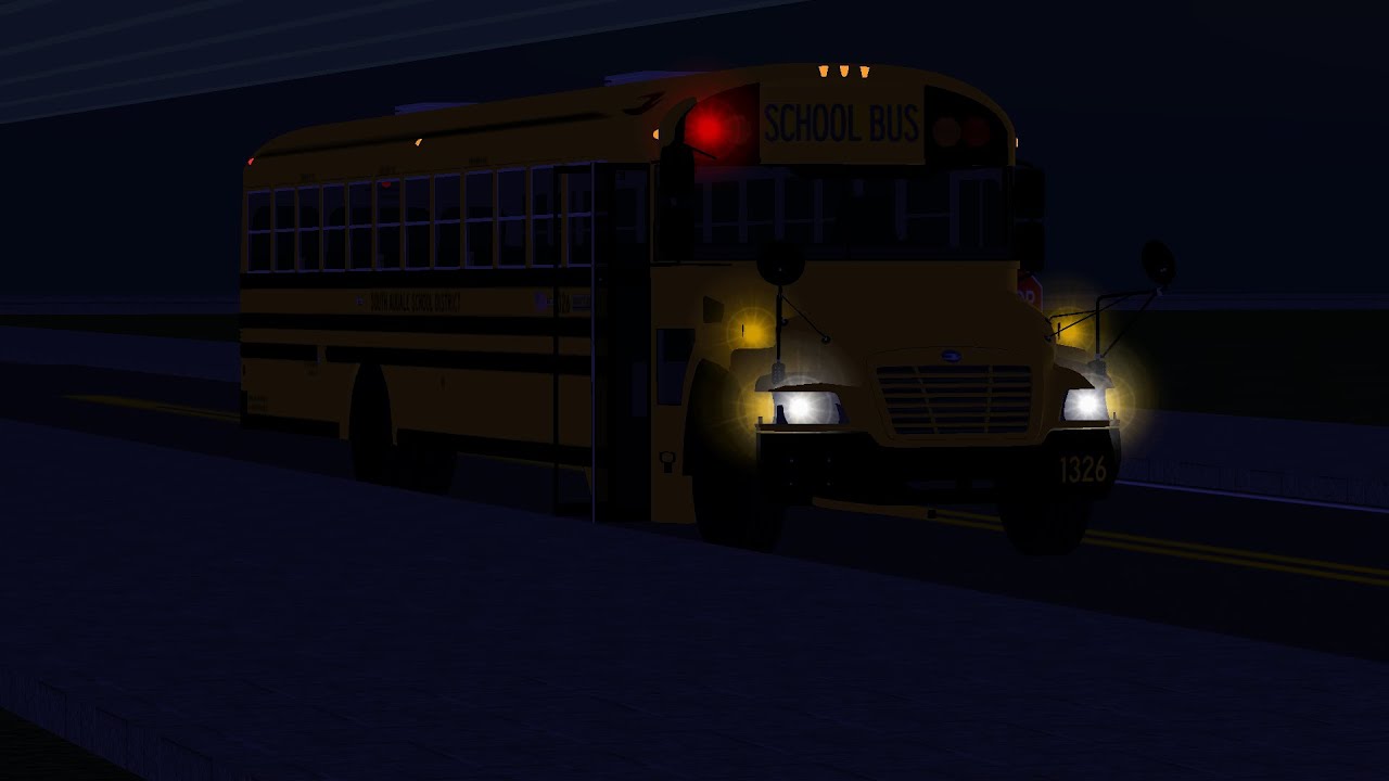 Rigs of Rods | Doing Practice PM MS Run in my 2012 Bluebird Vision #1326 in SASD. (8/11/21)