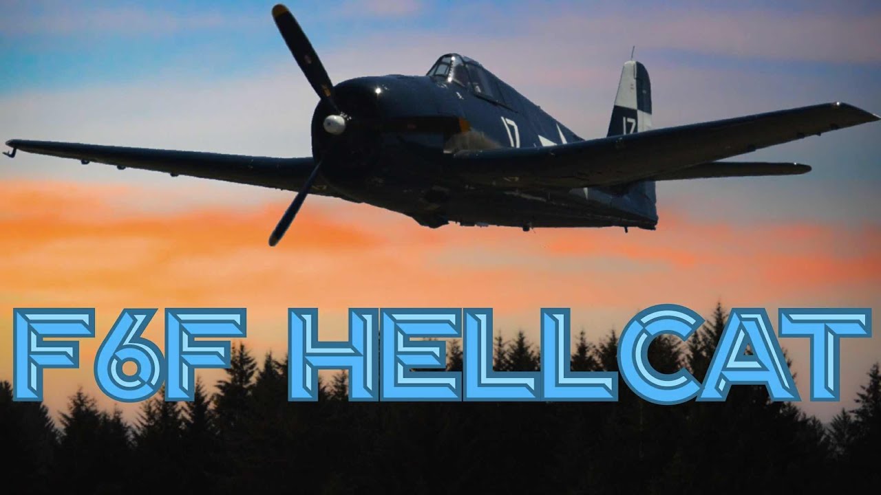 RADIAL POWER! F6F Hellcat - [4K] - Rumble Over the Redwoods 2025