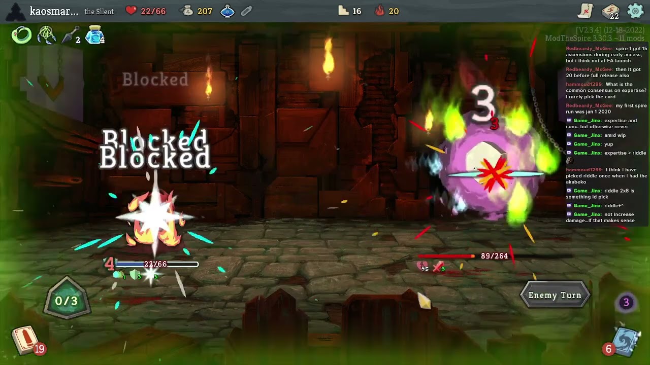 Slay the Spire A20H run - kunai gg