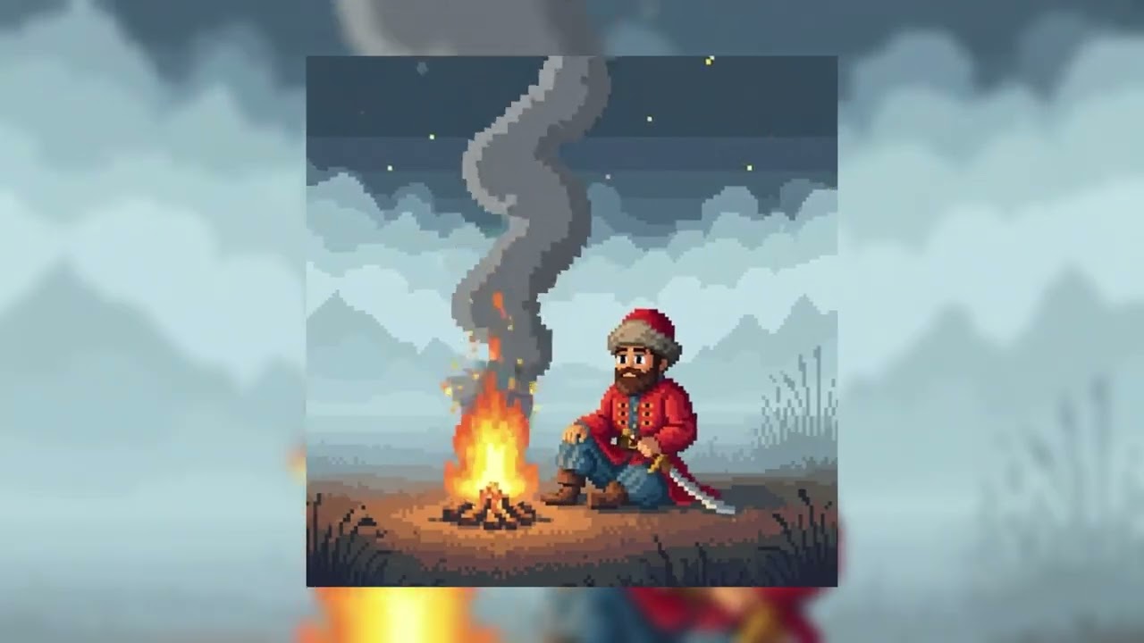 Ukrainian Cossack lo-fi dark chill