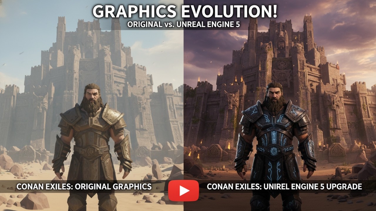 Conan Exiles Enhanced Edition: Unreal Engine 5 & Huge New Features!