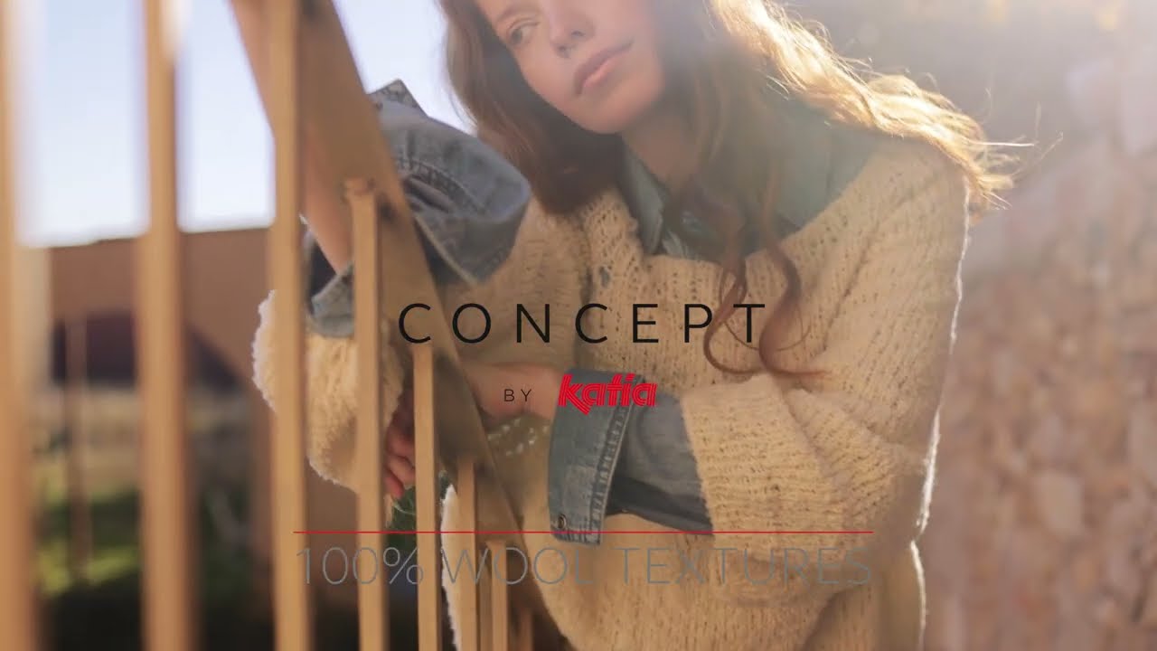 La belleza de la lana natural  🧶 Revista 100% Wool Textures · Patrones Concept by Katia