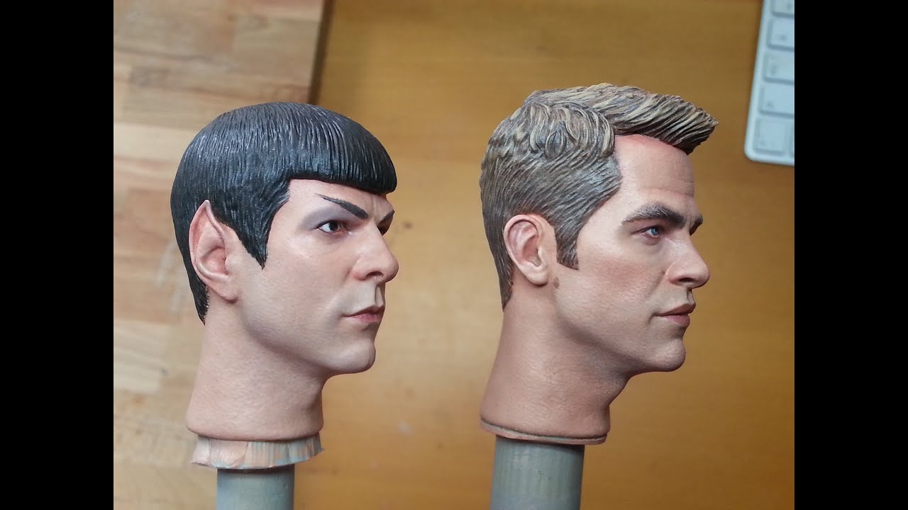 Painting a 1/6 Captain Kirk - Entire process - Part 1