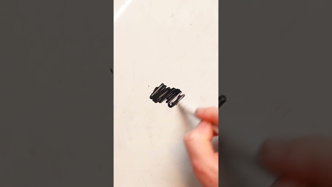 DRY ERASE MARKER vs SHARPIE - Can Dry Erase Marker ERASE Sharpie Permanent Marker?