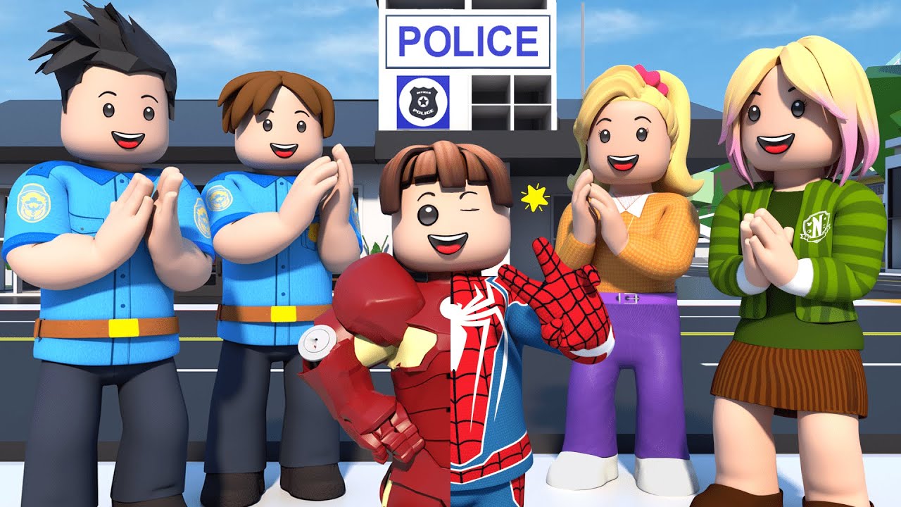 ROBLOX Brookhaven 🏡RP: Brave Superhero Adventure | RobloxXP