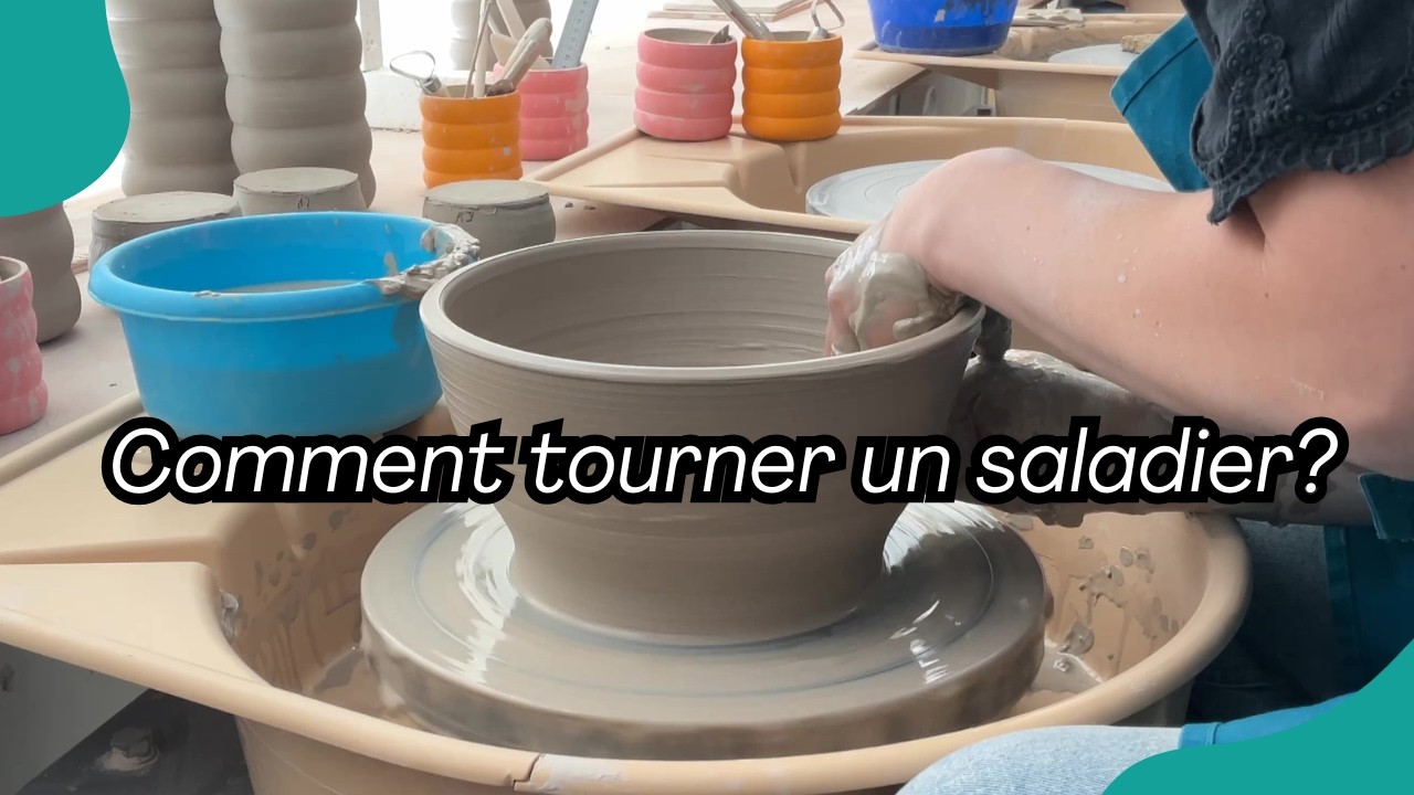 Tuto tournage poterie saladier #31