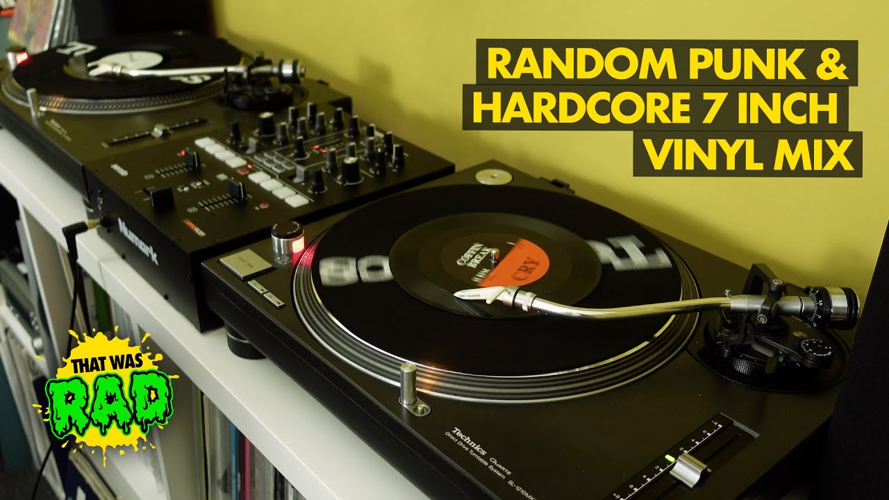 Random Punk Rock And Hardcore 7 inch Vinyl DJ Mix