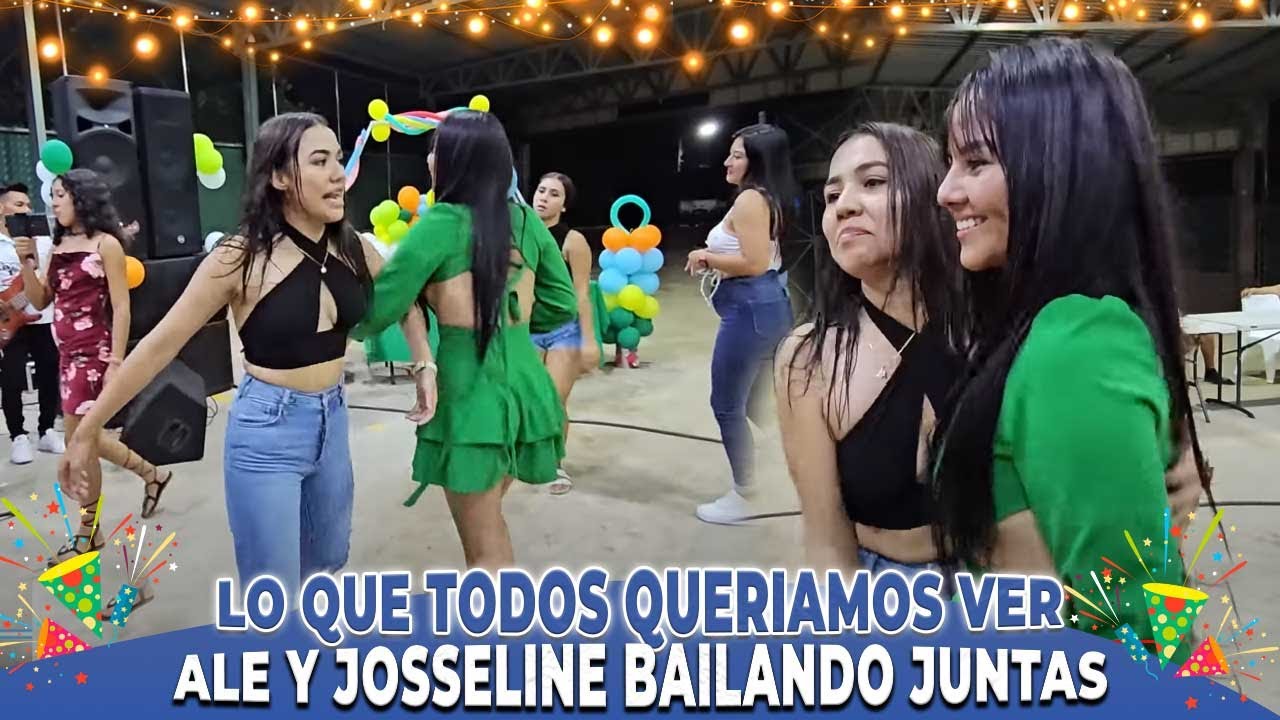 Lo que todos esperábamos ver, Josseline y Ale bailando juntas. Sapo también bailó con su chava