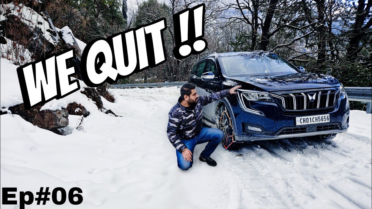 Chopta ki Snow में XUV700 ne हार maan li  😓| Auli Chopta Snowfall ❄️