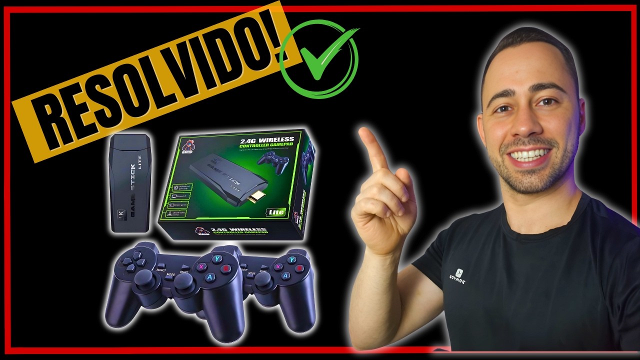 🔴 PROBLEMAS ENCONTRADOS! GAMESTICK 4K ainda é o melhor Gamestick de 2025?