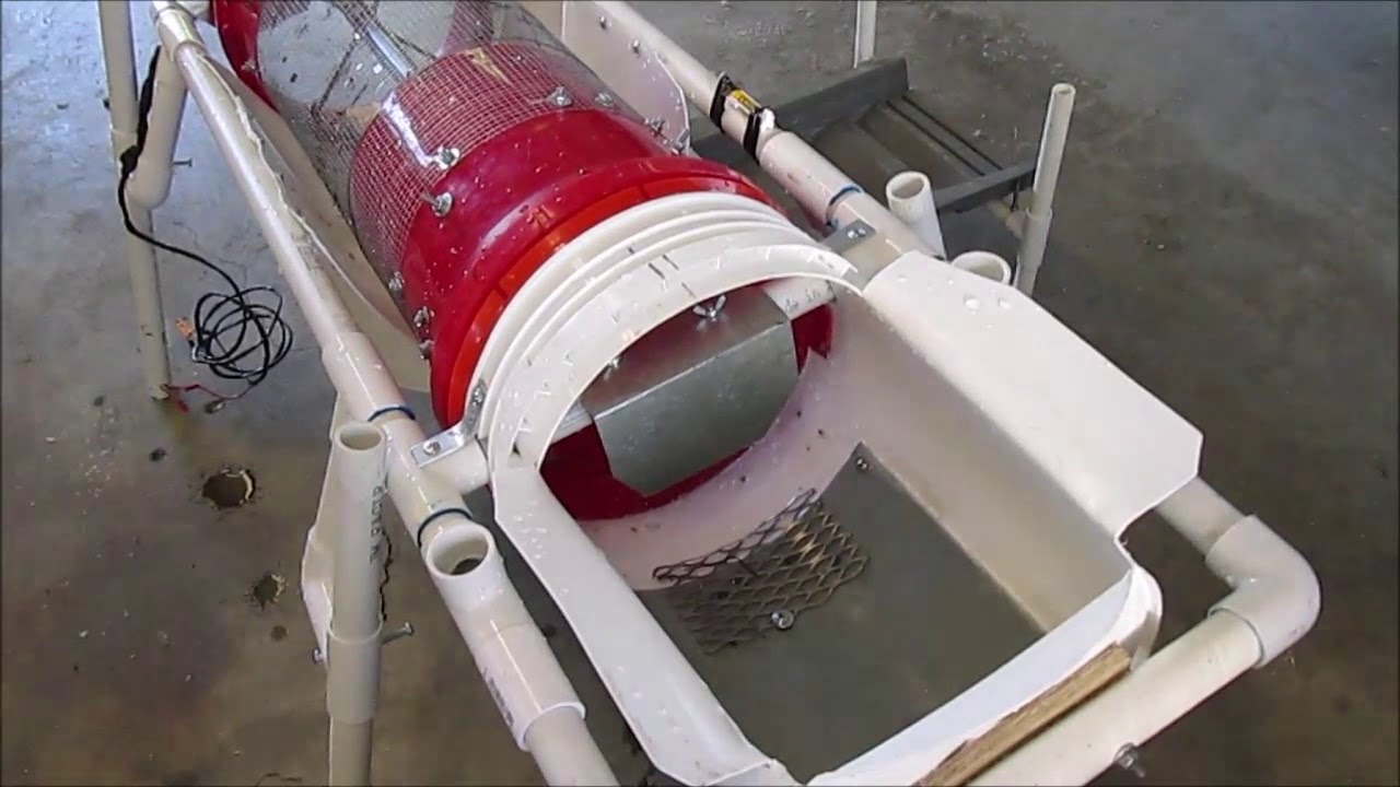 Bucket Trommel Testing