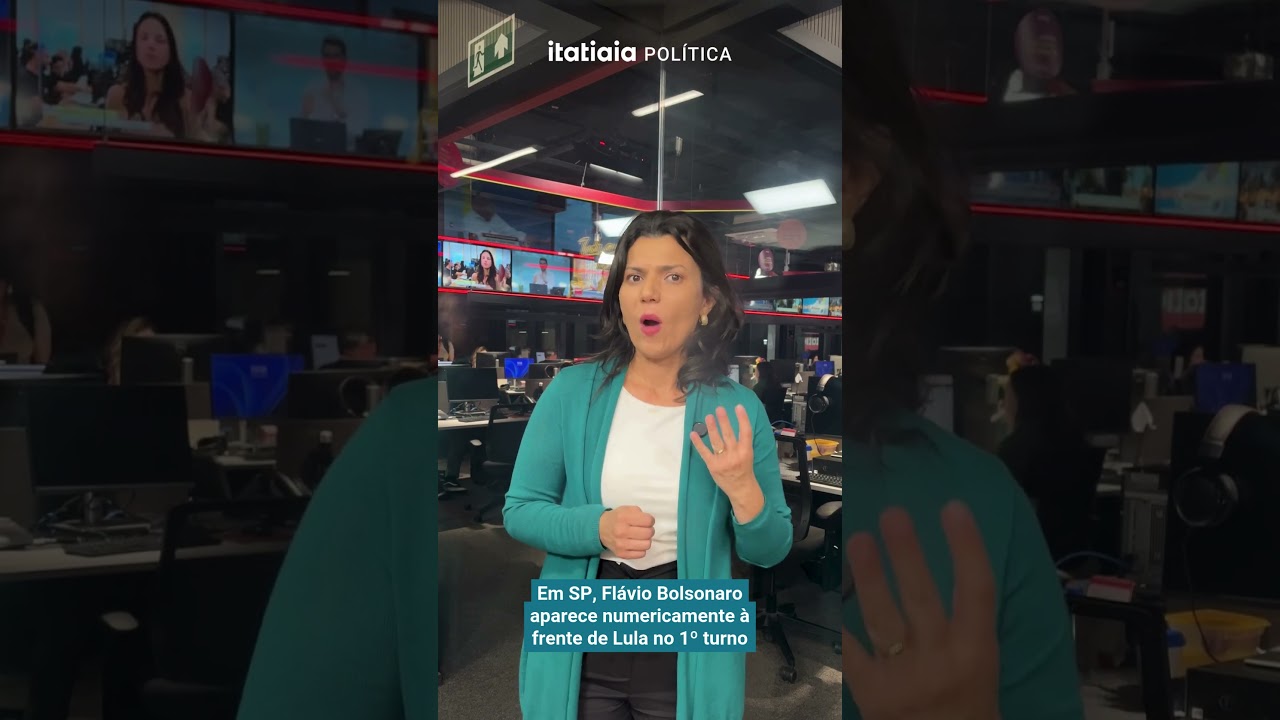 FL&Aacute;VIO BOLSONARO APARECE NUMERICAMENTE &Agrave; FRENTE DE LULA NO 1&ordm; TURNO, APONTA PESQUISA