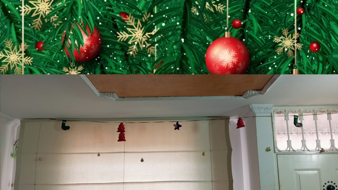 Como hacer una GUIRNALDA NAVIDE&Ntilde;A para decorar tu hogar | Super f&aacute;cil y con pocos materiales