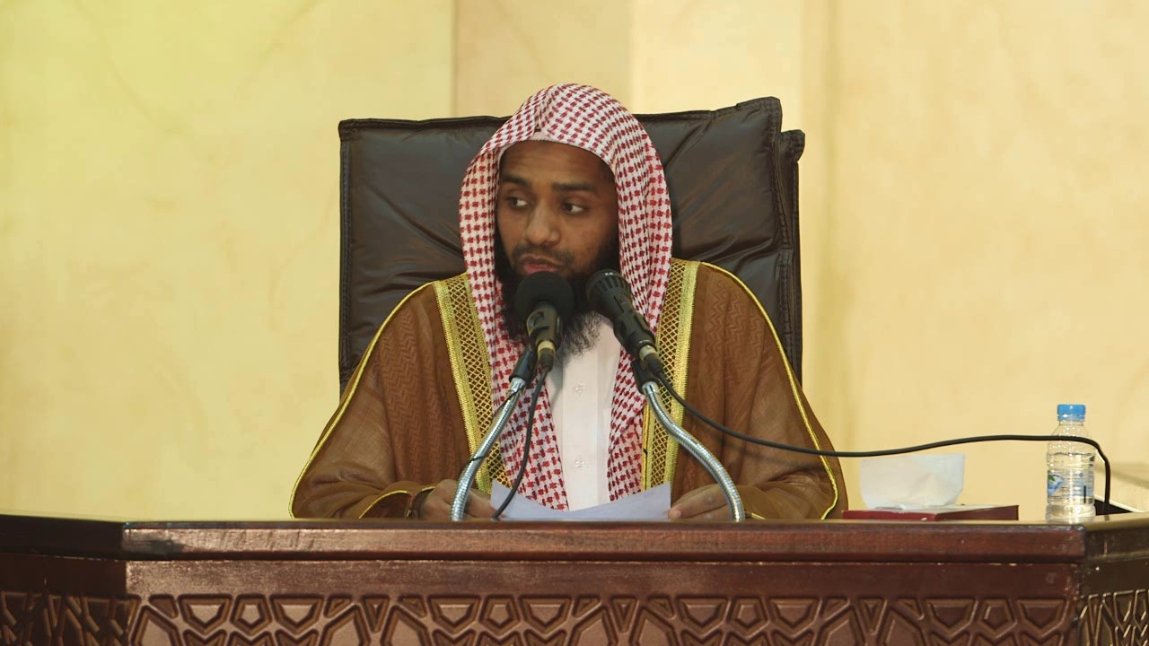 محاضرة بعنوان / من قصص الصالحين لفضيلة الشيخ / راشد بن نبيل الدوسري