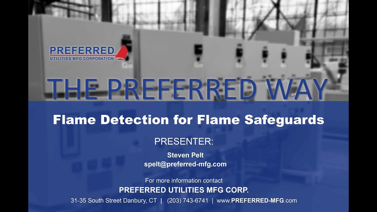 Flame Detection for Flame Safeguards