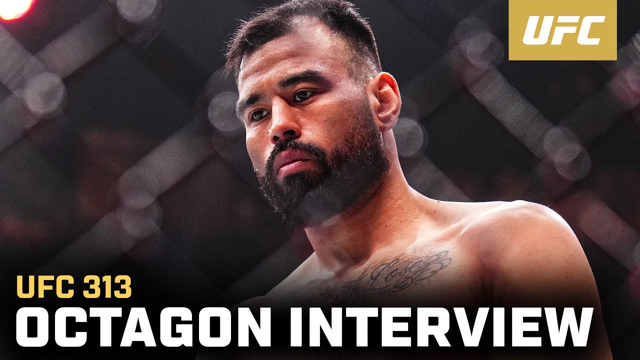 Ozzy Diaz Octagon Interview | UFC 313