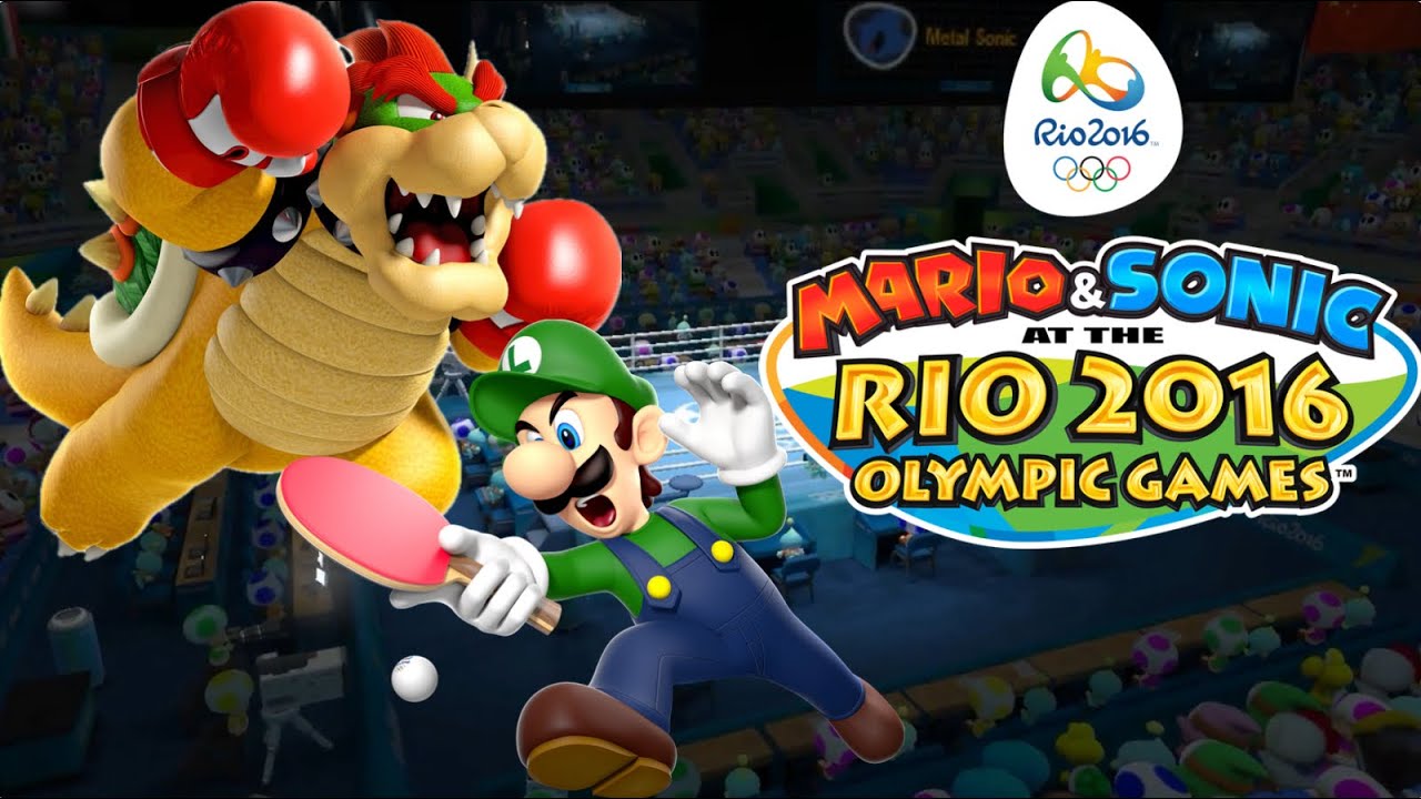 BOXING AND TABLE TENNIS! Mario & Sonic at the Rio 2016 Olympic Games!