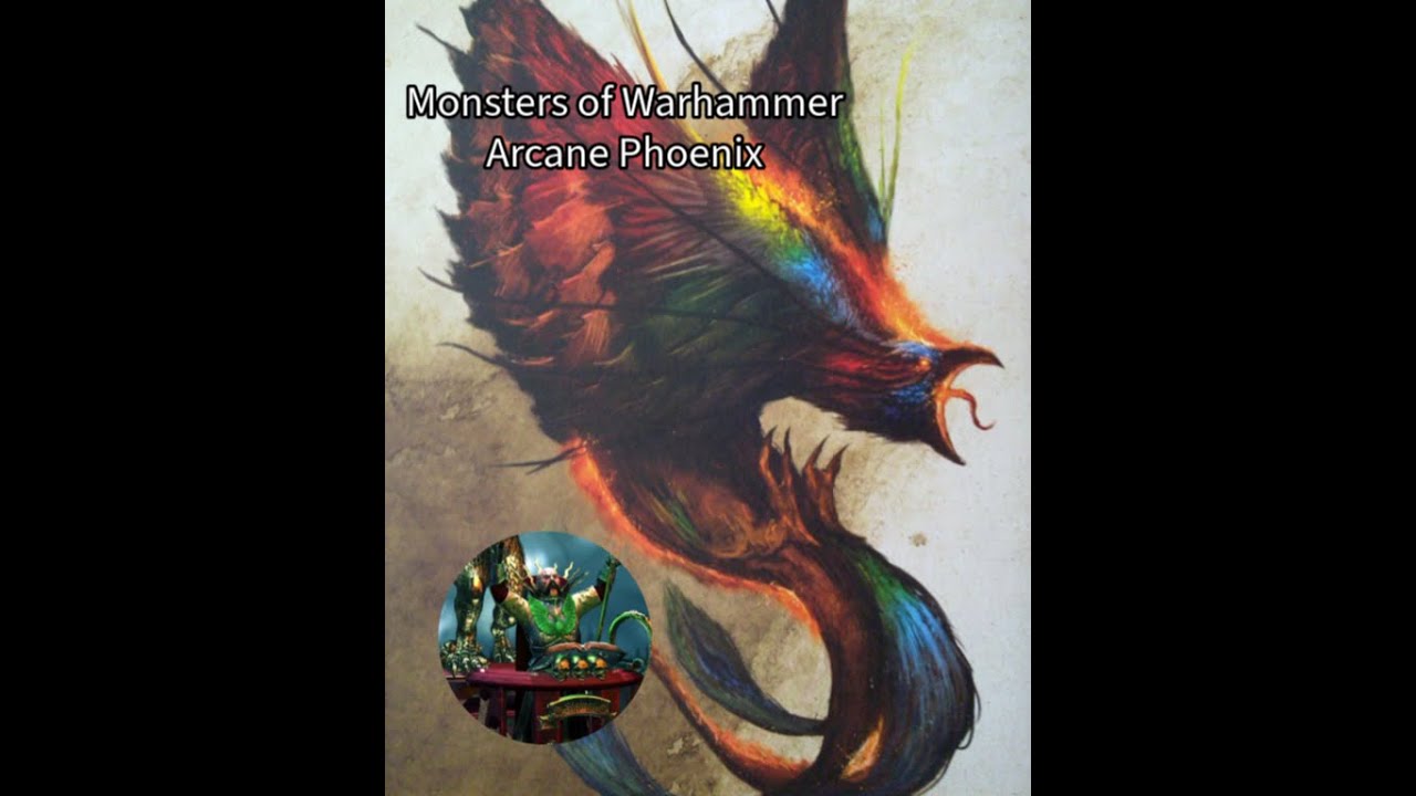 Arcane Phoenix - Monsters of Warhammer - Total War Warhammer 3