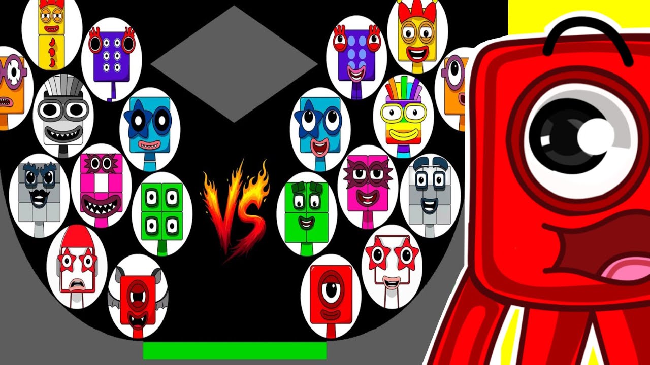 Reacting to EVIL NUMBERBLOCKS vs NUMBERBLOCKS MARBLE RACE!