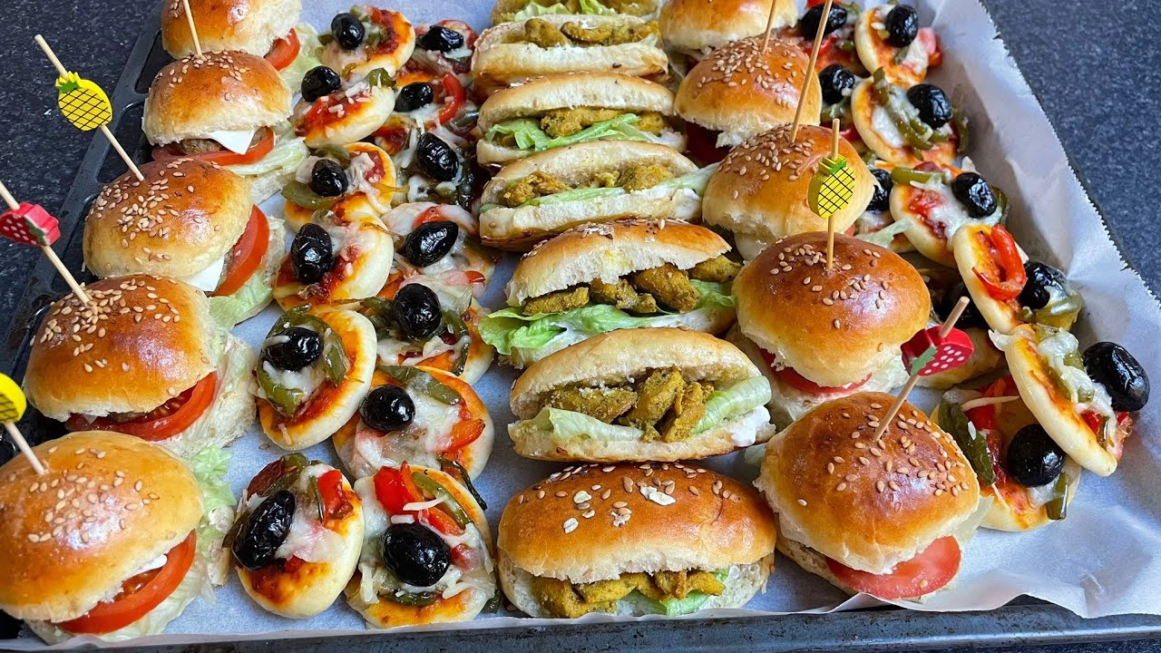Saladitos variados para fiestas /  receta fácil y deliciosa # ramadán.