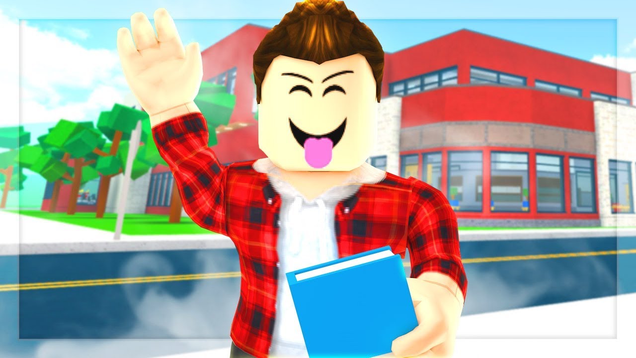 Roblox High School — МОЙ ПЕРВЫЙ ДЕНЬ В ШКОЛЕ! ПОПАЛА В НЕПРИЯТНОСТИ!! (Ролевая игра Roblox)