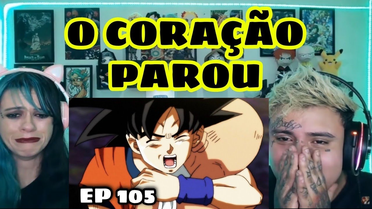 (MASTER ROSHI LAST FIGHT) DRAGON BALL SUPER - EPISODE 105 - TOURNAMENT OF POWER - REACTION