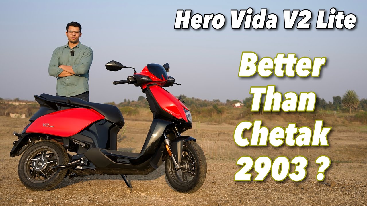 2025 Hero Vida V2 Lite Review - Better Than Bajaj Chetak 2903 ??