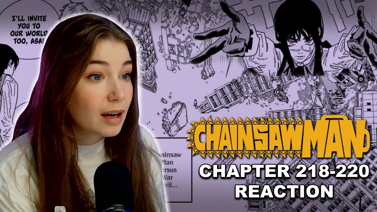 MICHIGAN SWORD?! - CHAINSAW MAN PT 2 CHAPTER 218-220 MANGA REACTION