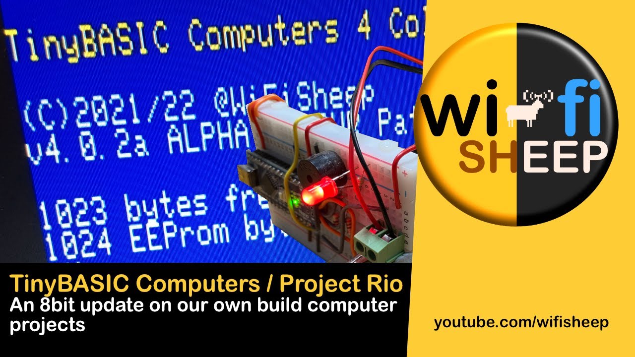Own build #TinyBASIC Computers / ProjectRio - #8bit Spring 2024 Update